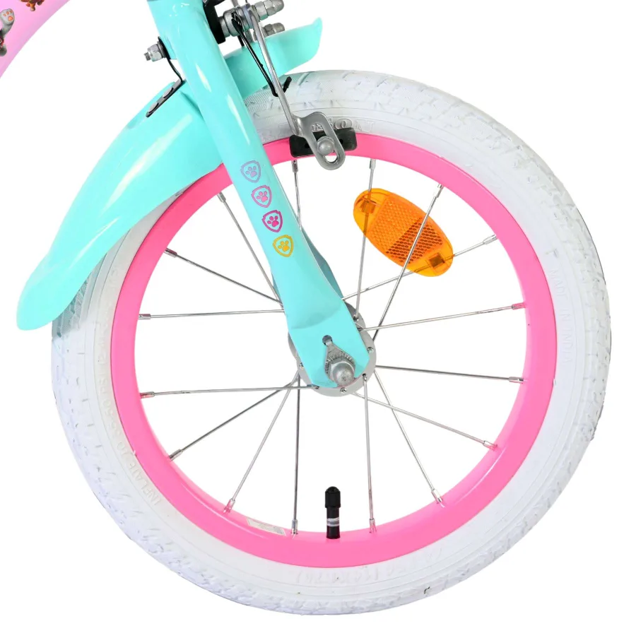 Paw Patrol Kinderfiets – Meisjes – 14 inch – Roze — foto 3
