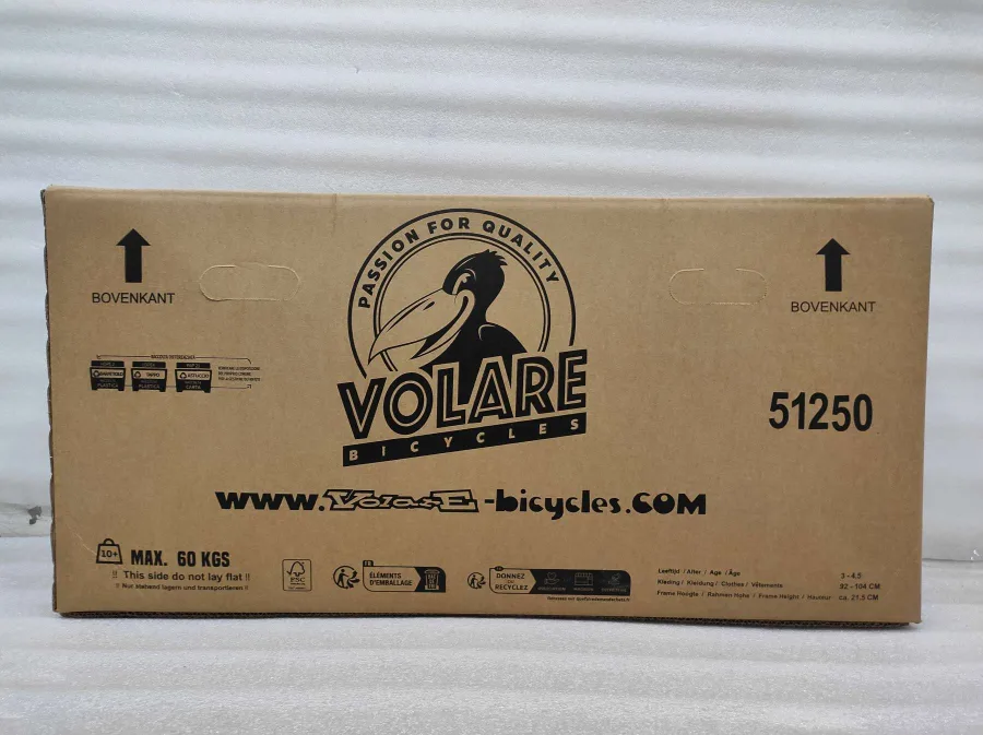 Volare Strike Children's bike - Boys - 12 inch - Orange - Two hand brakes — foto 11