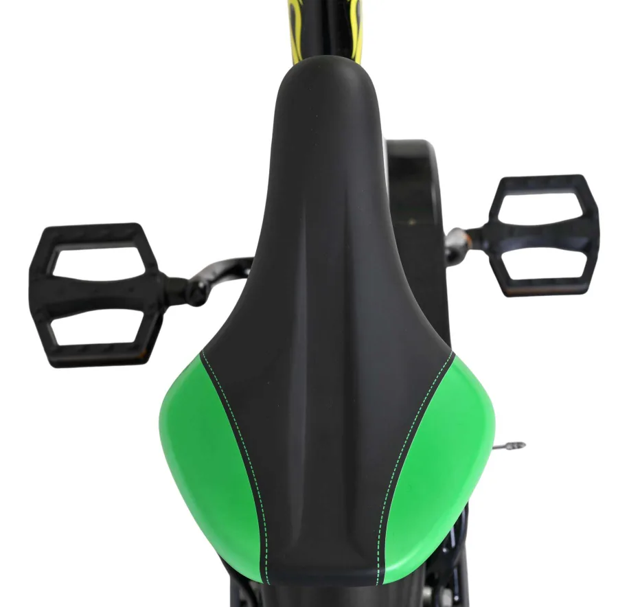 Volare Strike Kinderfiets – Jongens – 16 inch – Zwart Groen – Twee Handremmen — foto 6