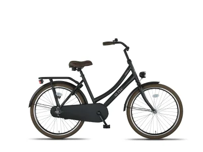 Altec Roma 24inch Meisjesfiets Mat Zwart