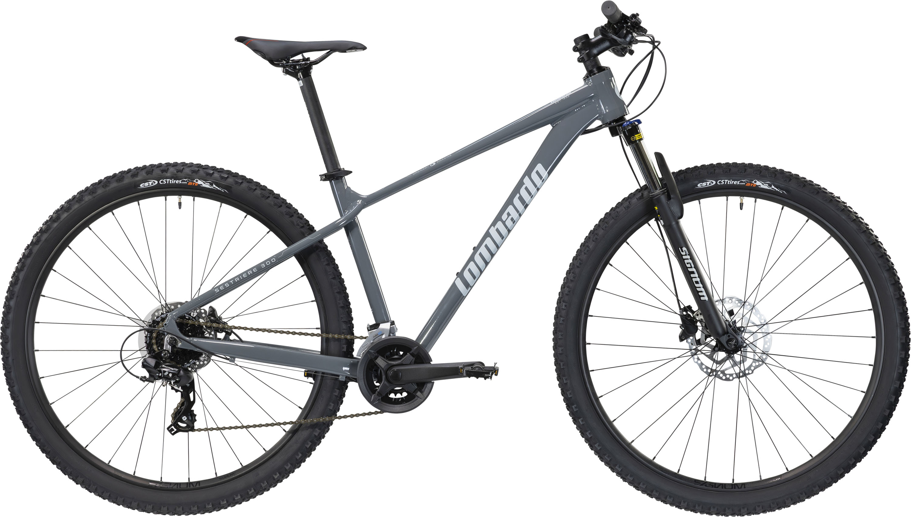 Lombardo Sestriere 300 grijs 16 speed 44 cm