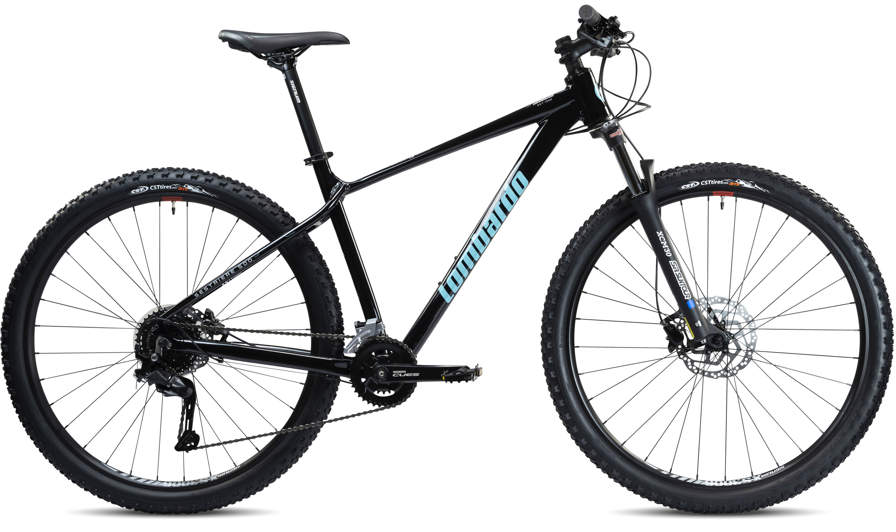 Lombardo Sestriere 500 zwart 18 speed 41 cm