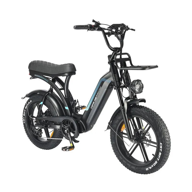 OUXI Q8 Fat-bike Zwart