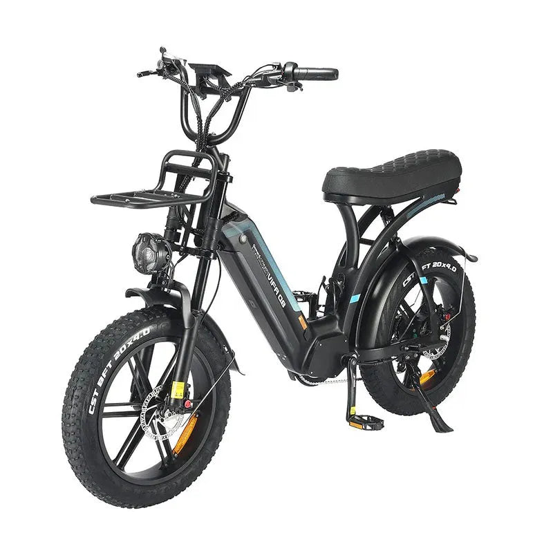 OUXI Q8 Fat-bike Zwart — foto 3